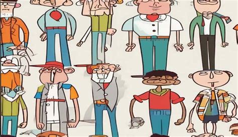 25 Tall Skinny Cartoon Characters: Small Yet Mighty